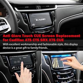 img 3 attached to 📱 KanSmart Touch Screen Replacement for Cadillac Cue Screen - Compatible with 2013-2017 Cadillac ATS SRX XTS CTS Escalade - Audio Radio Display with Free Trim Tools