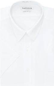 img 2 attached to 👔 Top-Rated Van Heusen Short Sleeve Poplin Shirts for Men's Clothing