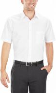 👔 top-rated van heusen short sleeve poplin shirts for men's clothing logo