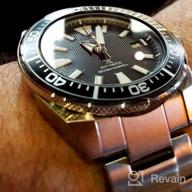 img 1 attached to Seiko Prospex Samurai SRPB51: Stainless Steel Automatic Dive Watch - 200m Water Resistance review by Terra Strickland