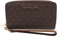 michael kors multifunction wristlet vanilla women's handbags & wallets at wristlets logo