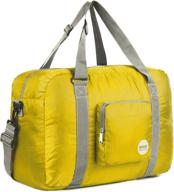 wandf foldable travel duffle for women: the ultimate carry-on bag for spirit airlines logo