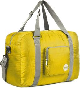 img 4 attached to WANDF Foldable Travel Duffle For Women: The Ultimate Carry-On Bag For Spirit Airlines