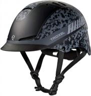 troxel tx helmet: secure and stylish protection for equestrian enthusiasts logo