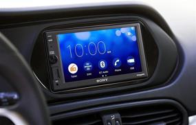 img 2 attached to 📱 Sony XAV-AX1000 6.2" (15.7 cm) Apple CarPlay Media Receiver with Bluetooth