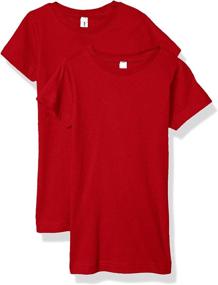 img 2 attached to AquaGuard Heavyweight Combed Ringspun T Shirt 2 Boys' Clothing : Tops, Tees & Shirts