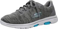 skechers womens walk 5 true sneaker women's shoes ~ athletic logo