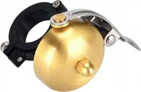 img 2 attached to Upgrade Your Cycling Experience With BONMIXC'S Clearer, Louder And Longer Sustained Bike Bell In Pure Brass Mini For Enhanced Alertness