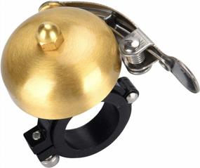 img 3 attached to Upgrade Your Cycling Experience With BONMIXC'S Clearer, Louder And Longer Sustained Bike Bell In Pure Brass Mini For Enhanced Alertness