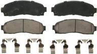 🔥 high-performance wagner quickstop zd833 ceramic disc brake pad set: superior stopping power for your vehicle логотип