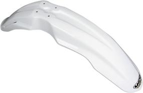 img 1 attached to Suzuki Fender Replacement Plastic - UFO SU03985-041 Front RM White