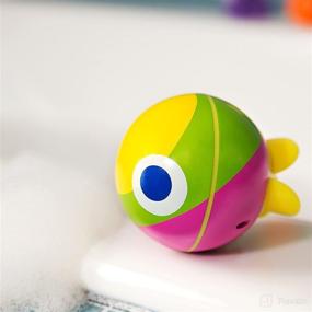 img 3 attached to 🐠 Pink Munchkin Spinball Fish Bath Toy: A Fun and Colorful Addition to Bath Time!