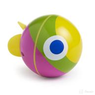 🐠 pink munchkin spinball fish bath toy: a fun and colorful addition to bath time! логотип