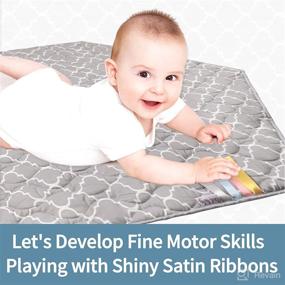 img 1 attached to Dad Baby Playmat Compatible Versatile Stimulation