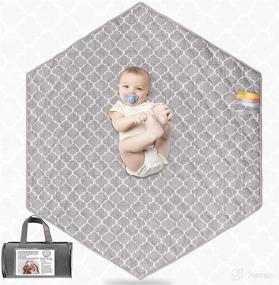 img 4 attached to Dad Baby Playmat Compatible Versatile Stimulation