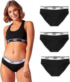 img 4 attached to Bambody Absorbent Hipster: Sporty Period Panties Protective Active Wear Underwear