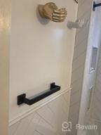 img 1 attached to 🛀 VELIMAX Premium Stainless Steel Towel Bar - Elegant Brushed Towel Rack for Bathroom review by Kyle Robbins