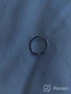 картинка 1 прикреплена к отзыву Кольцо из стерлингового серебра BORUO "Узел любви" - высокий блеск, удобное кольцо, обруч обещания/дружбы (размеры с 4 по 12) от Malik Berry