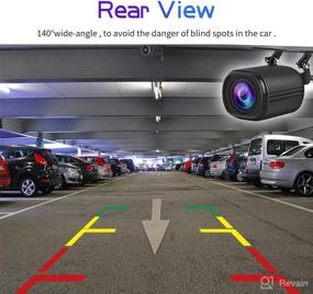 img 2 attached to 📷 AWESAFE HD Reverse Camera: Waterproof Rear View Camera for Universal Cars, SUVs, Trucks - Wide-Angle Vision!