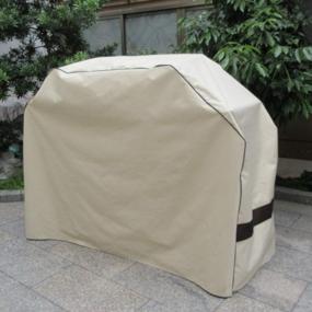img 2 attached to Heavy Duty Waterproof BBQ Grill Cover For Weber Genesis, Charmglow, Brinkmann, Jennair, Uniflame Lowes And Other Model Grills - Direct Store Parts DF42 (Medium/Large/X-Large/XX-Large) 702448