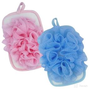 img 4 attached to 🛁 Bleu Bath Exfoliating Elastic Scrubber: A Revitalizing Delight for Your Skin