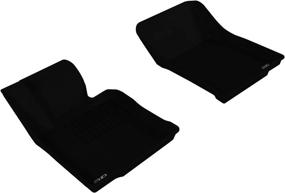 img 4 attached to 3D MAXpider 2011-2016 Mini Countryman Kagu 1St Row Floormat - Black (L1MN00611509)