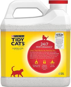 img 2 attached to 🐱 High-Performance Multicat Clumping Litter - Tidy Cats, 24/7 Protection, 14 LB