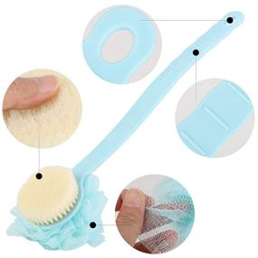img 1 attached to 🧽 Ultimate Loofah Scrubber Handle: Exfoliate and Massage with Ease!