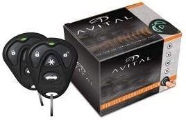 img 1 attached to 🔑 Avital 4105L 1-Way Remote Start System: Convenient & Versatile 4-Button Remote