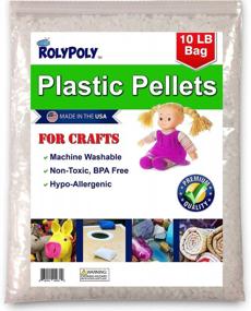 img 2 attached to 🎒 10 LBs Poly Plastic Pellets: Ideal for Weighted Blankets, Crafts, Toys, and More - Non-Toxic and Machine Washable/Dryable