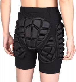 img 1 attached to 3D Protection Hip Butt EVA Paded Short Pants - Perfect For Skiing, Ice Skating & Snowboarding!