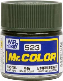 img 1 attached to Model Painting Essential: Gunze GSI Mr. Hobby Color Lacquer C523 Grass Color, 10Ml