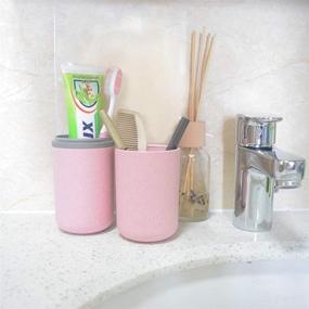 img 2 attached to Eco-Friendly Multifunctional Oral Care Product: Toothbrush, Toothpaste, and Container