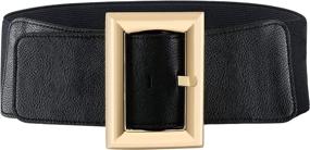 img 1 attached to CHIC DIARY Womens Stretchy Waistband Women's Accessories - Belts