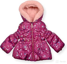 img 3 attached to Arctic Quest Puffer Ski Jacket and Snowbib Snowsuit Set for Infants, Toddlers, and Young Girls