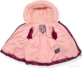 img 2 attached to Arctic Quest Puffer Ski Jacket and Snowbib Snowsuit Set for Infants, Toddlers, and Young Girls