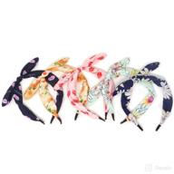honbay assorted floral headband fashion logo