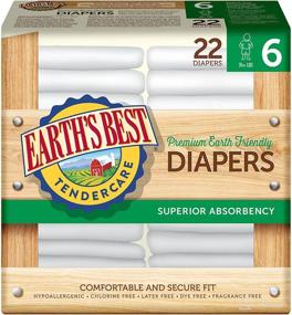 img 2 attached to Earths Best TenderCare Chlorine Free Disposable Diapering best: Disposable Diapers