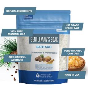 img 3 attached to 🛀 Gentleman's Soak Bath Salt - 2 Pound Bag