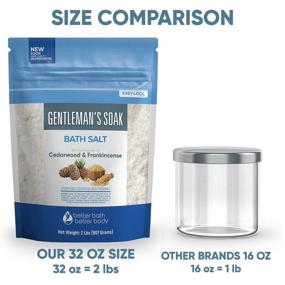 img 2 attached to 🛀 Gentleman's Soak Bath Salt - 2 Pound Bag