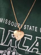 img 1 attached to GOLDCHIC JEWELRY Heart Locket Necklace: 18K Gold Plated/Platinum/Rose Gold - Flower/Tree of Life Design - Photo Locket Necklace with 20”+2” Chain review by Johnathan Hegie