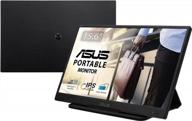 asus zenscreen mb166c: 15.6" portable monitor with anti glare screen, flicker-free & blue light filter - ideal for productivity and entertainment logo