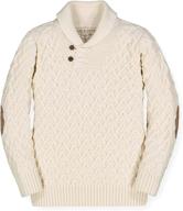 🧥 hope henry letterman sweater cardigan for boys: classic and comfy clothing at sweaters logo