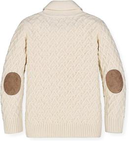 img 1 attached to 🧥 Hope Henry Letterman Sweater Cardigan for Boys: Classic and Comfy Clothing at Sweaters