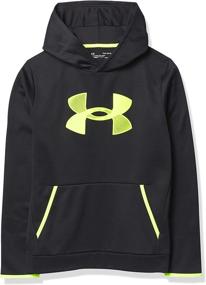 img 3 attached to Under Armour Fleece Hoodie High Vis Boys' Clothing ~ Fashion Hoodies & Sweatshirts