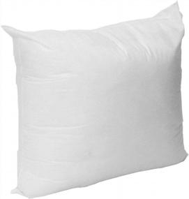 img 4 attached to Mybecca 18 X 18 Sham Stuffer Square Hypoallergenic Pillow Insert Polyester, White