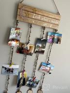 img 1 attached to 🎨 Hanging Artwork Display for Kids: Look What I Made Sign with 20 Clips and Remote Fairy Lights review by Carl Watkins