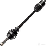 eccpp cv axle: 2006-2007 polaris ranger xple 500 700 front left/right 1 pc complete shaft assemblies - top quality performance upgrade логотип