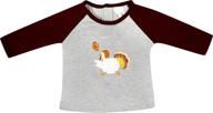 🦃 thanksgiving football turkey raglan tee for boys' clothing in tops, tees & shirts logo