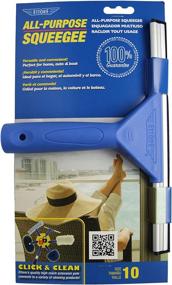 img 1 attached to 🧼 Ettore All-Purpose Squeegee, 6.5x10x1.5 inches, Blue